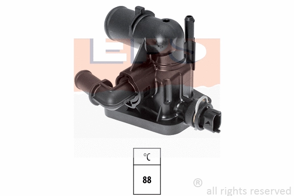 Thermostat, coolant (EPS-1880 783)