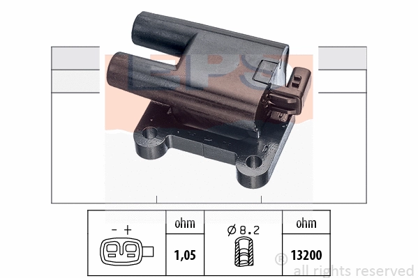 Ignition Coil (EPS-1970 587)