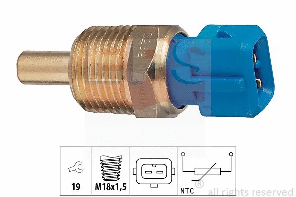 Sensor, coolant temperature