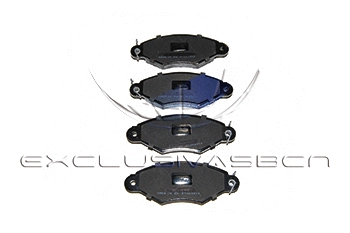 Brake Pad Set, disc brake (MFP-2114)