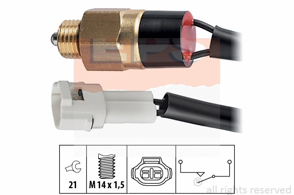 Switch, reverse light (EPS-1860 120)