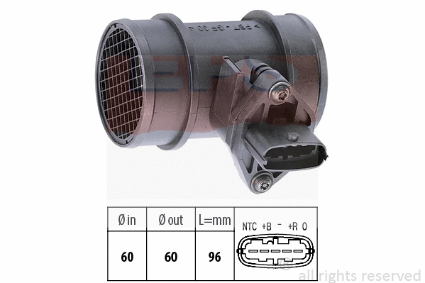 Mass Air Flow Sensor (EPS-1991 285)