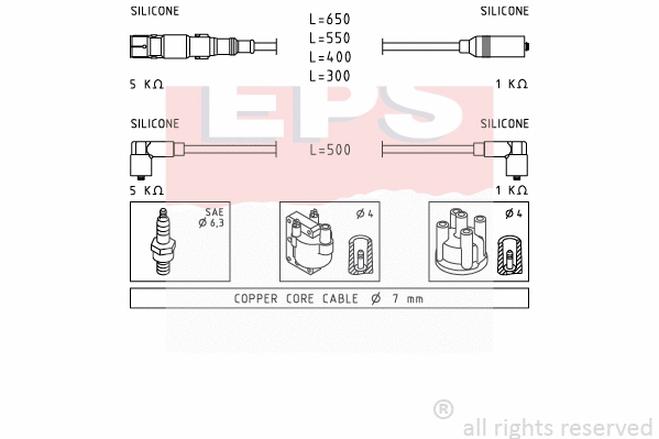 Ignition Cable Kit (EPS-1501 937)