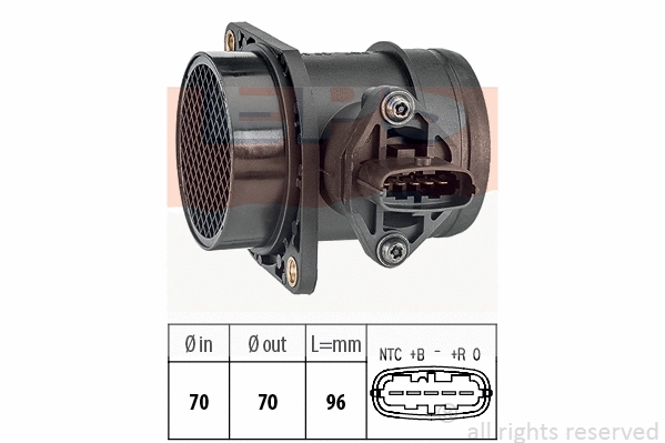 Mass Air Flow Sensor (EPS-1991 283)