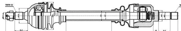Drive Shaft (GSP-245160)