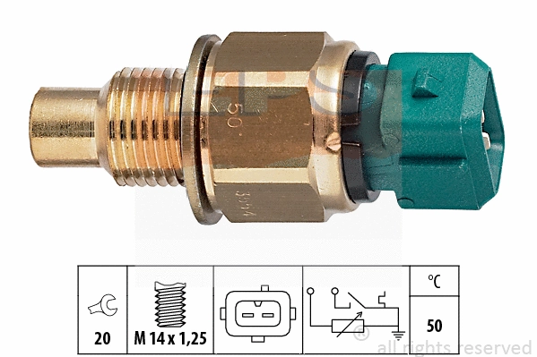 Sensor, coolant temperature (EPS-1830 554)