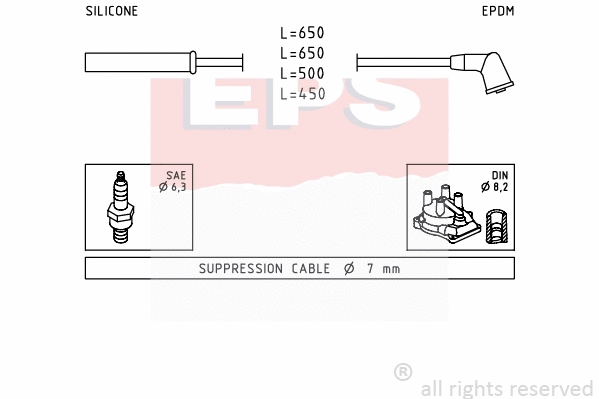 Ignition Cable Kit (EPS-1501 741)