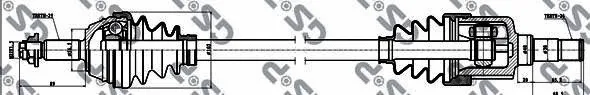 Drive Shaft (GSP-218179)