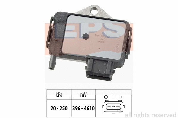 Sensor, boost pressure (EPS-1993 016)
