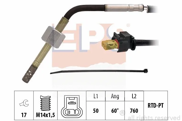 Sensor, exhaust gas temperature (EPS-1220 080)
