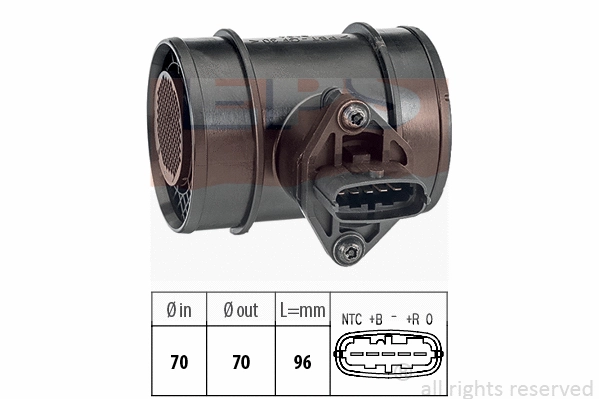 Mass Air Flow Sensor (EPS-1991 289)