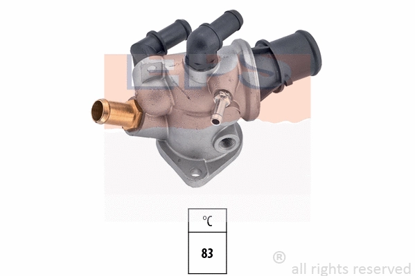 Thermostat, coolant (EPS-1880 117)