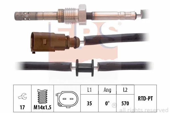 Sensor, exhaust gas temperature (EPS-1220 075)