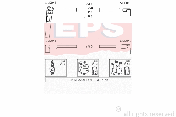 Ignition Cable Kit (EPS-1501 900)