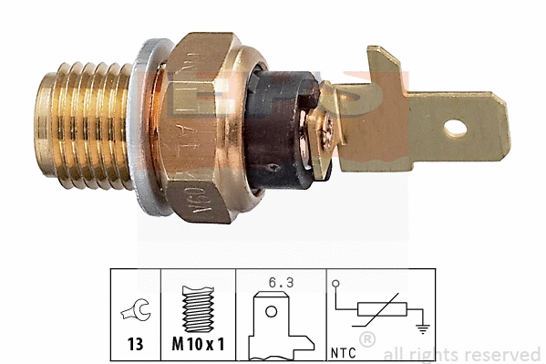 Sensor, oil temperature (EPS-1830 154)