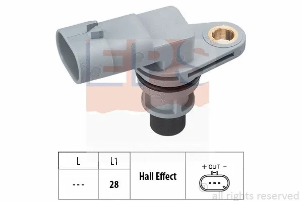 Sensor, crankshaft pulse
