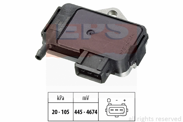 Air Pressure Sensor, altitude adaption (EPS-1993 015)