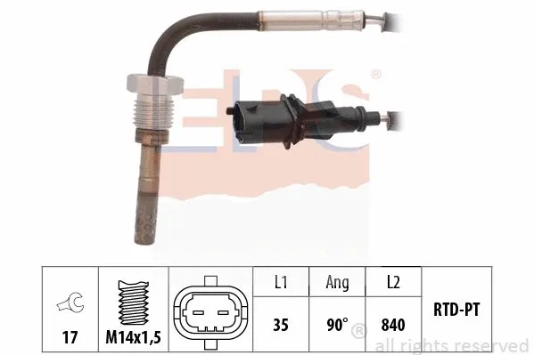 Sensor, exhaust gas temperature (EPS-1220 138)