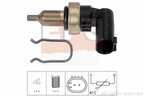 Sensor, coolant temperature