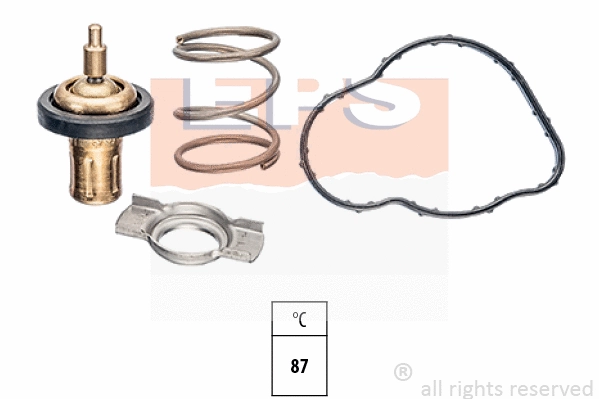 Thermostat, coolant (EPS-1880 930)
