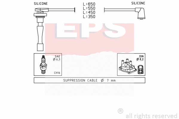 Ignition Cable Kit (EPS-1501 709)