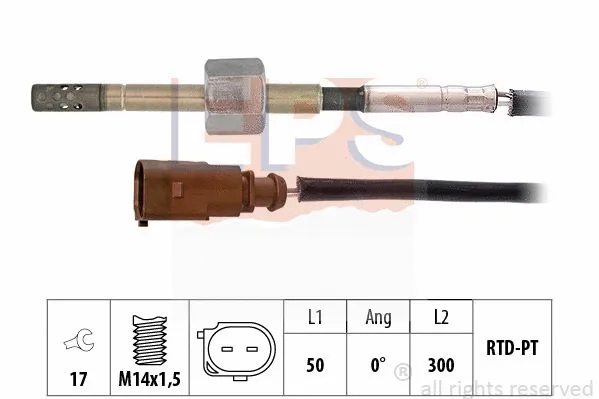 Sensor, exhaust gas temperature (EPS-1220 149)