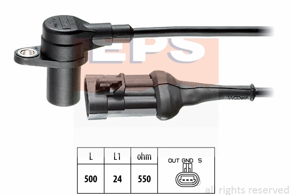 Sensor, crankshaft pulse (EPS-1953 171)