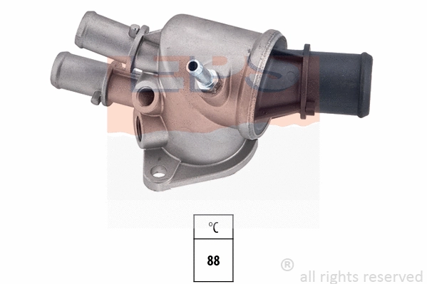 Thermostat, coolant (EPS-1880 170)