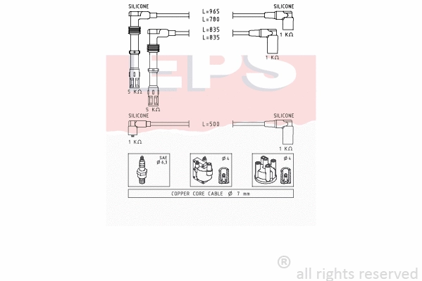 Ignition Cable Kit (EPS-1501 356)
