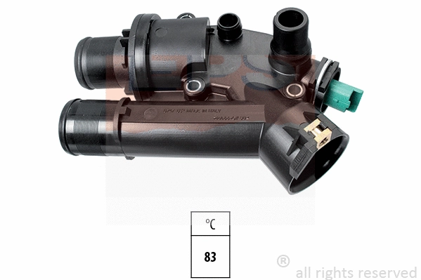 Thermostat, coolant (EPS-1880 747)