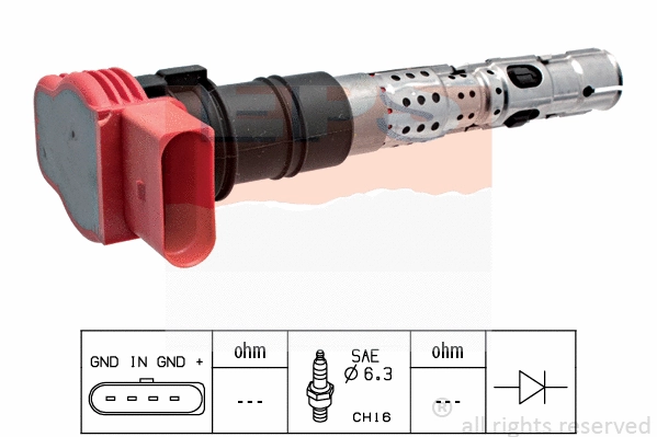 Ignition Coil (EPS-1970 433)