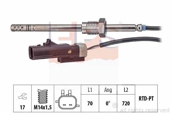 Sensor, exhaust gas temperature (EPS-1220 365)