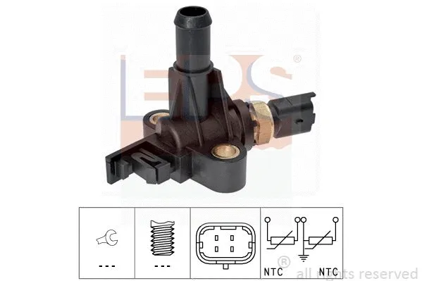 Sensor, coolant temperature