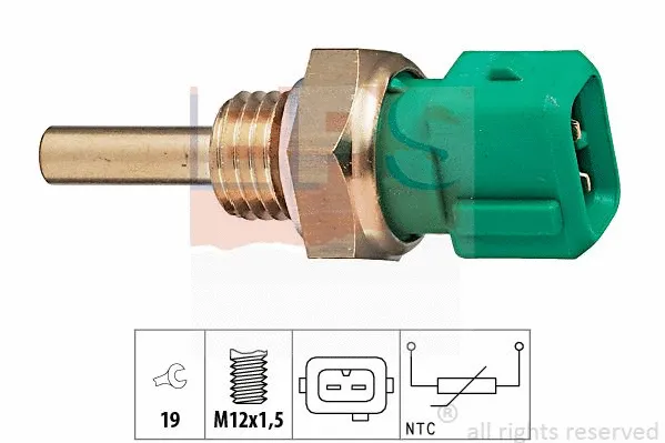 Sensor, coolant temperature