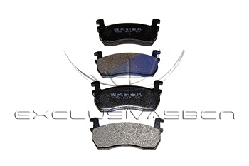 Brake Pad Set, disc brake (MFP-2103)