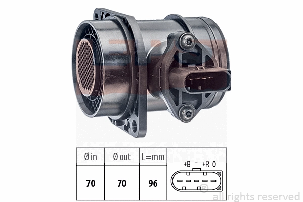 Mass Air Flow Sensor (EPS-1991 325)