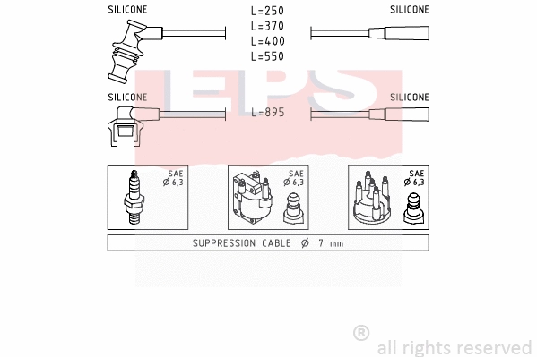 Ignition Cable Kit (EPS-1500 920)