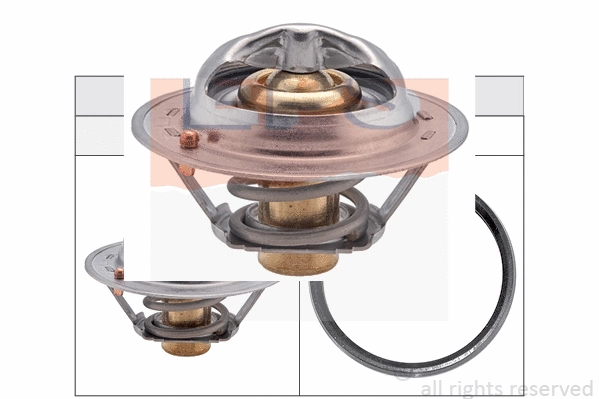Thermostat, coolant (EPS-1880 712S)
