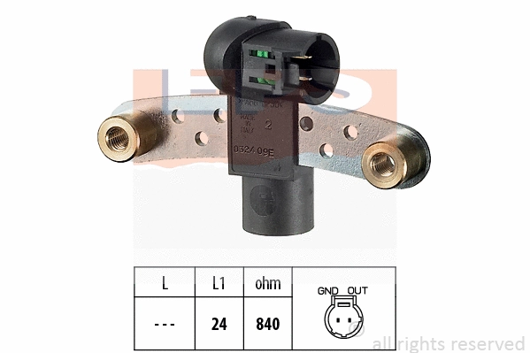 Sensor, crankshaft pulse (EPS-1953 324)