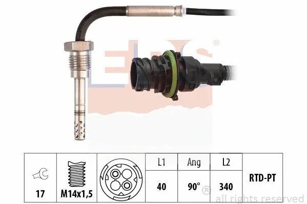 Sensor, exhaust gas temperature (EPS-1220 366)