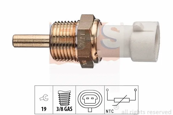 Sensor, coolant temperature