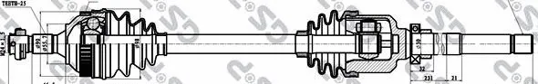Drive Shaft (GSP-210199)