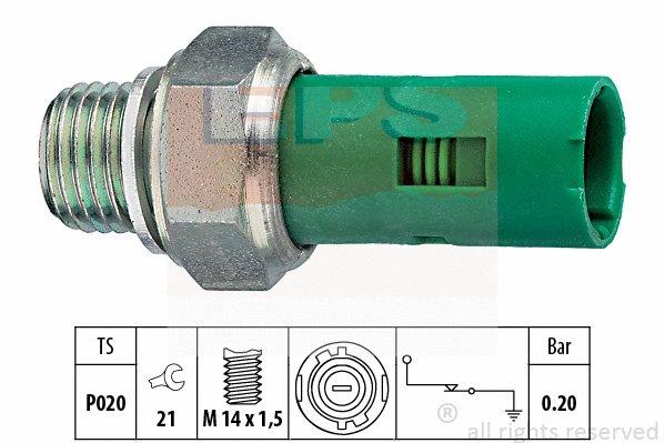 Oil Pressure Switch (EPS-1800 131)