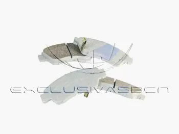 Brake Pad Set, disc brake (MFP-2425)