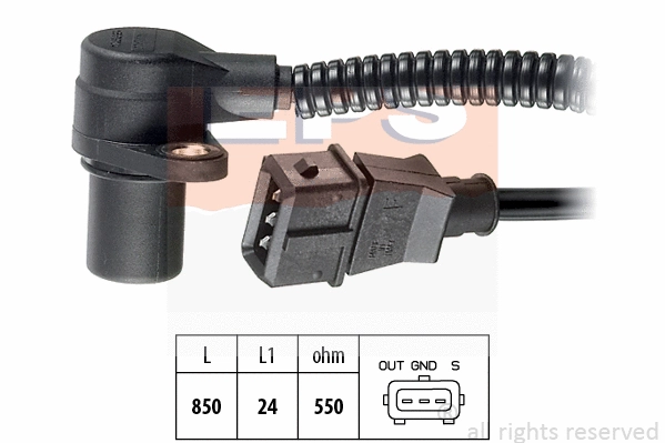 Sensor, crankshaft pulse (EPS-1953 252)