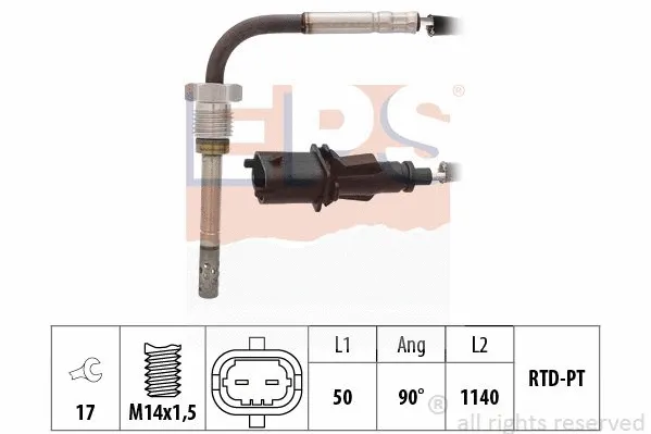 Sensor, exhaust gas temperature (EPS-1220 163)