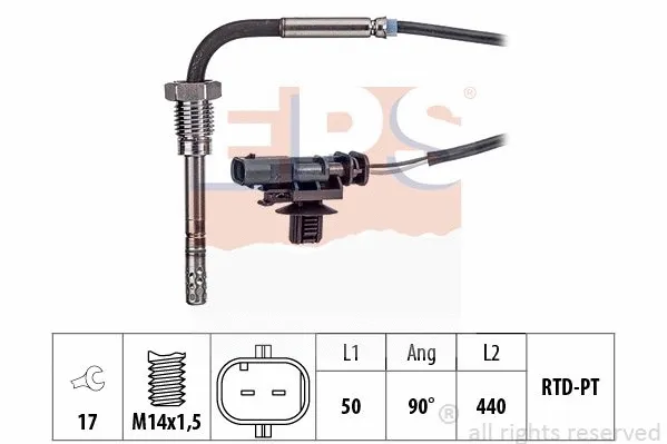 Sensor, exhaust gas temperature (EPS-1220 340)