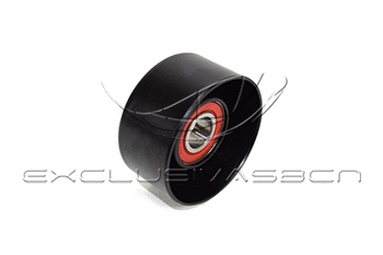 Deflection/Guide Pulley, V-ribbed belt