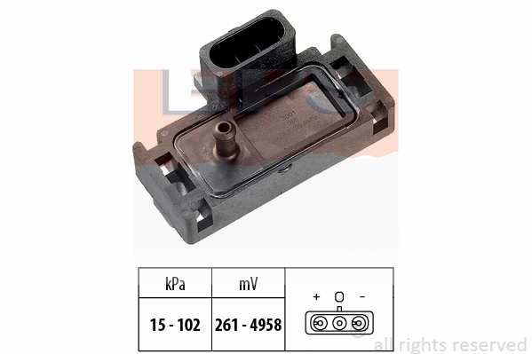 Air Pressure Sensor, altitude adaption (EPS-1993 001)