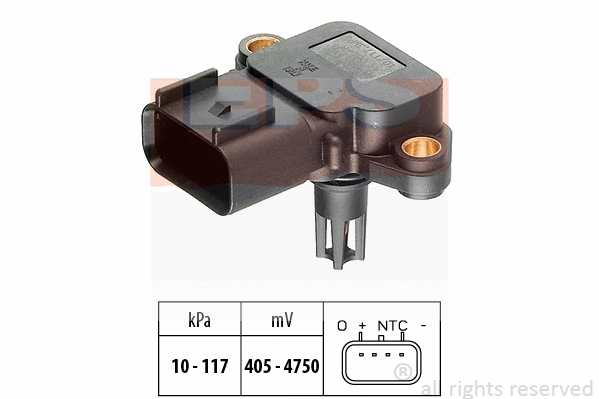 Air Pressure Sensor, altitude adaption (EPS-1993 077)